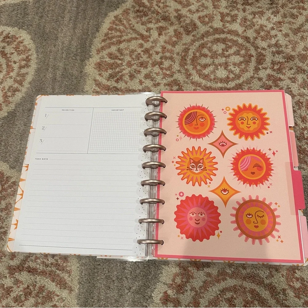Happy Planner Vibrant Sunburst Design - Picture 4 of 7
